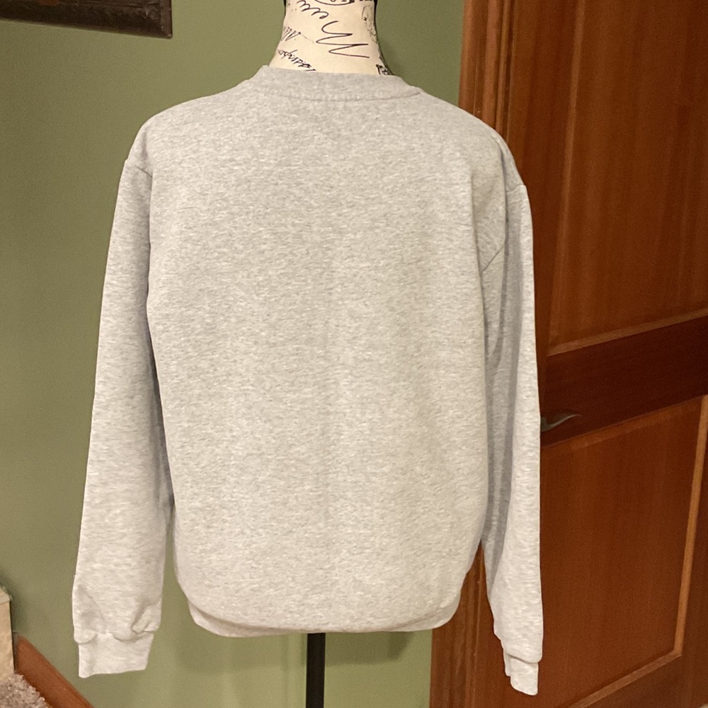 Rad Gray Sweater with Pink Pineapple Design, Size M - Picture 4 of 5